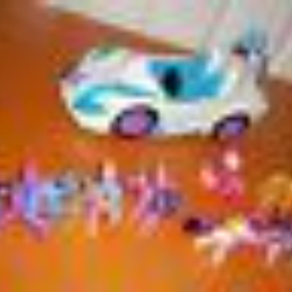 LOT OF MY LITTLE PONY Equestria Girls DJ PON-3 Rockin Convertible Vehicle Ponies - Picture 3 of 5